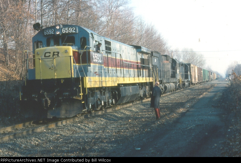 Southbound on Conrail's River Line